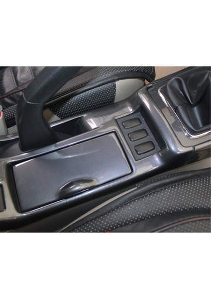 Mitsubishi Lancer Ex 2010-2016 Otomobil Merkezi Kontrol Handbrake Kupa Tutucu Kapak Trim Aksesuarları (Yüksek Versiyon) (Yurt Dışından) fiyatları