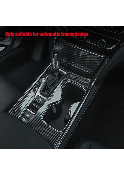 Honda Accord 2018-2022 Karbon Fiber Iç Dişli Vites Paneli Çerçeve Kapağı Kaplama Için (Yurt Dışından) fırsatları