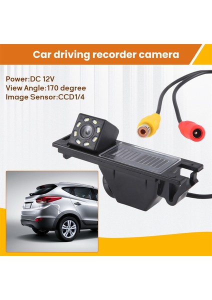 Araba Arka View Kamera Park Park Yedek 8 Su Geçirmez Gece Görüş Kamerası Hyundai Için Yeni Tucson IX35 2006-2014 (Yurt Dışından) indirimleri