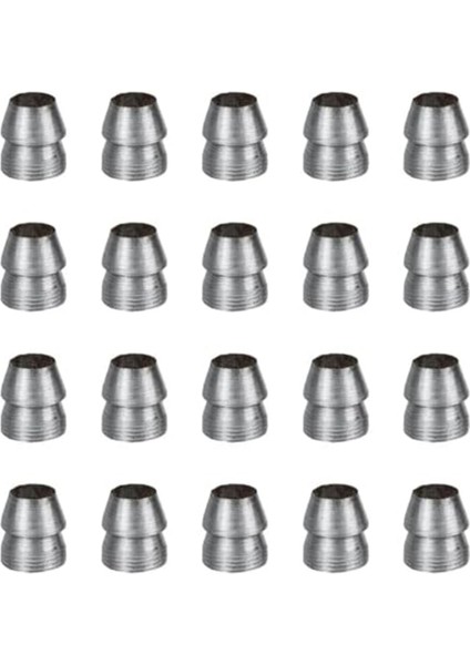 20PCS Güvenlik Kolu Takozlar, Yedek Demir Tutamaçları Bölme Takozları Pençe Için Konik Saplı Takozlar (Yurt Dışından)