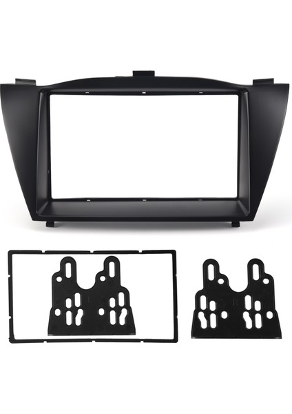 Çift Din Arab Radyo Fasya Trim Kiti Yükle Çerçeve DVD Panel Hyundai Tucson IX35 2010+ 178X102MM Için Stereo Arayüz (Yurt Dışından)