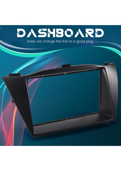 Çift Din Arab Radyo Fasya Trim Kiti Yükle Çerçeve DVD Panel Hyundai Tucson IX35 2010+ 178X102MM Için Stereo Arayüz (Yurt Dışından) fırsatları