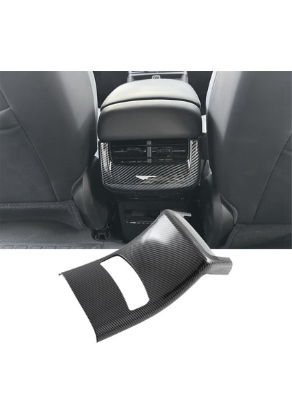 Araç Arka Hava Çıkışlı Havalandırma Paneli Kapağı Kaplama Dekoru Koruyucu Karbon Fiber Rengi Byd Contası / Byd Atto 4 (Yurt Dışından) fiyatları