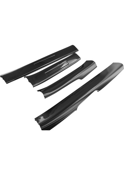 4pcs Kapı Eşik Korumaları Kapı Eşiği Giriş Koruyucusu Dekor Karbon Fiber Renk Byd Yunus Için (Yurt Dışından) fiyatları