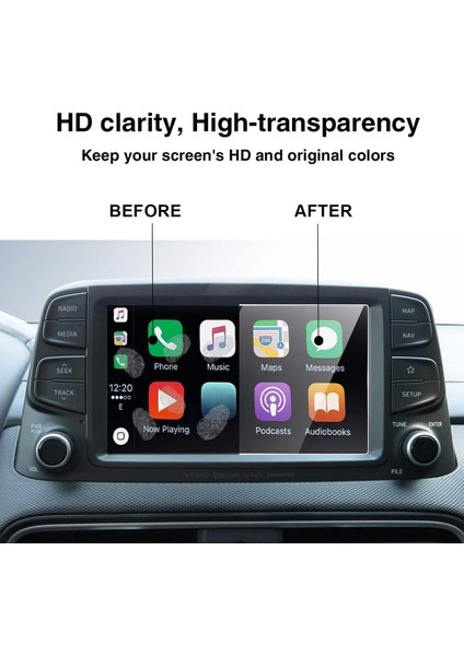 2018 2019 2020 Için Hyundai Kona 8 Inç Gps Navigasyon Dokunmatik Ekran Koruyucu Ekran Temperli Cam Film Bluelk (Yurt Dışından) indirimleri