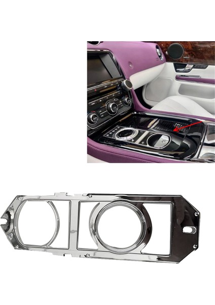 Jaguar Xj 2010-2024 Otomobil Iç Aksesuarları Için Araba Dişli Vites Paneli Düğme Çerçevesi Kapak C2D17959 (Yurt Dışından) fırsatları