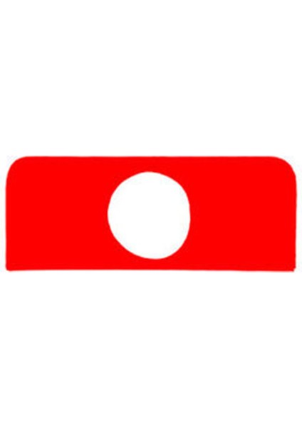 Honda Accord 2013-17 Için Kırmızı Karbon Fiber Iç Econ Düğme Paneli Kapak Trim (Yurt Dışından)