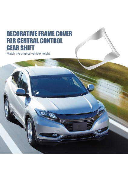 Abs Chrome Araba Merkezi Konsol Dişli Vardiya Kolu Kutu Panel Kapağı Trim Otomotiv Iç Honda City 2014-2019 (Yurt Dışından) indirimleri