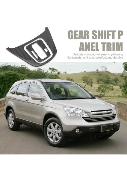 Honda Crv 2007-2011 Karbon Fiber Için Araba Dişli Vites Paneli Trim Çerçeve Kapağı (Yurt Dışından) fırsatları