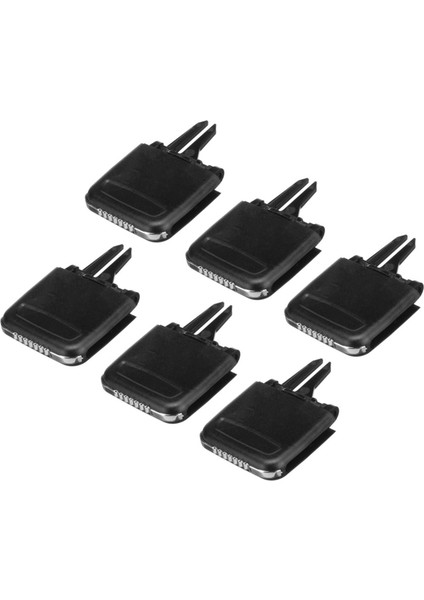 6x Ön A/c Hava Havalandırma Çıkışı Sekmesi Klipsli Onarım Kiti Porsche Cayenne 2011-2016 Araba (Yurt Dışından)