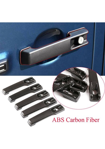 10X Araç Karbon Fiber Dış Kapı Tutam Mercedes Benz G Sınıfı W463 W464 G65 G55 G63 G500 G550 2019-2020 (Yurt Dışından) fırsatları