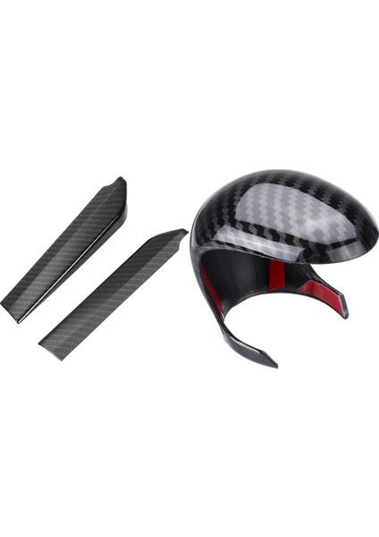 Toyota C-Hr Için 3 Pcs 2016-2019 Araç Aksesuarları: 2 Pcs Iç Üçlü Kısaltılmış Bir Sütun Kapağı ve 1 Pcs Dişli Vites Kapağı (Yurt Dışından)