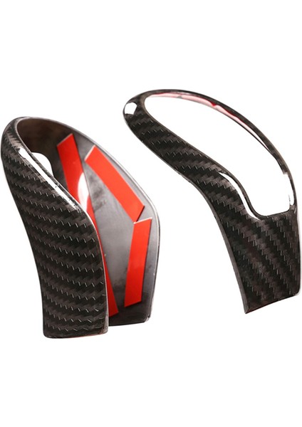 Karbon Fiber Dişli Kafa Ön Kapağı+Dişli Kafa Arka Kapak Çıkartma Paneli Volvo XC60 S60 V40 V60 S80 (Yurt Dışından) fiyatları