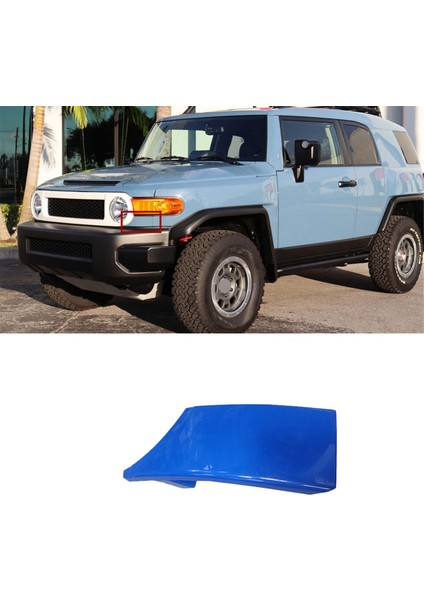 Sol Ön Tampon Dolgu Kapağı 52513-35100-J0 Için Toyota Fj Cruiser 2007-2014 Fender Corner Far Alt Trim Plakası (Yurt Dışından) fiyatları