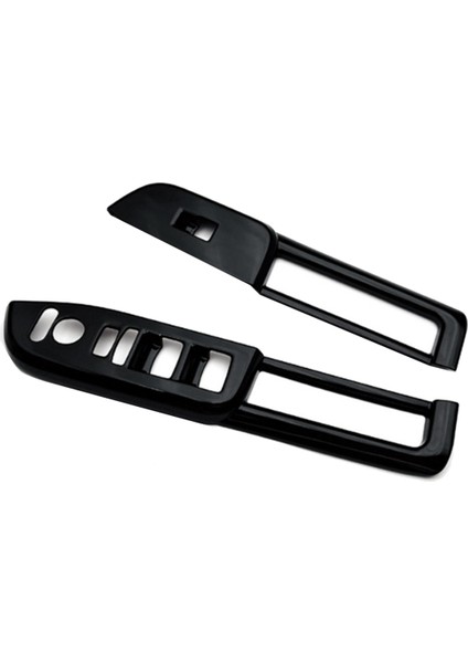 Araba Penceresi Cam Asansör Düğmesi Trim Anahtarı Kapak Kapısı Kol Dayama Paneli Honda N-Box Jf5 Jf6 2023 Parlak Siyah (Yurt Dışından)