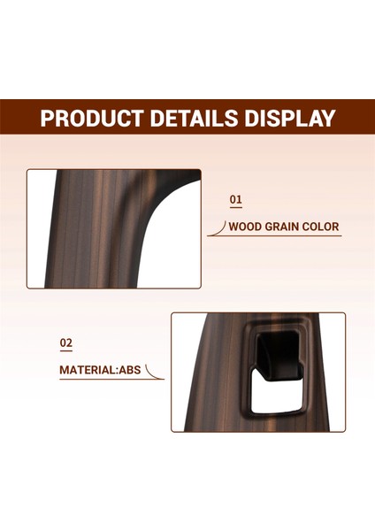 Araba Penceresi Asansör Anahtarı Düğmesi Kapak Iç Kapı Koltuk Tesisi Trim Panel Ahşap Tahıl Byd Cout / Byd Atto 4 (Yurt Dışından) fırsatları