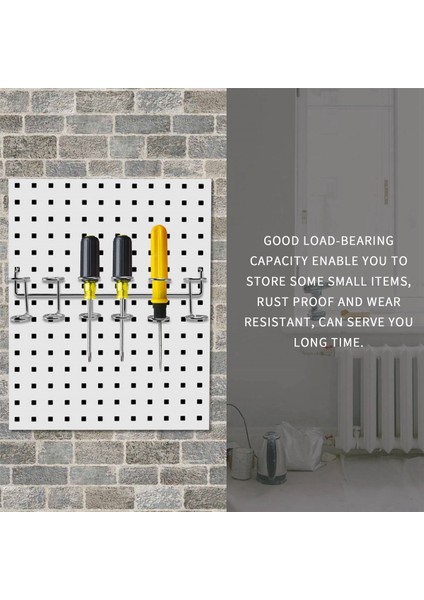 8 Adet Tornavida Tutucu Pegboard Çok Tool Tutucu Aksesuar Pegboard Aksesuarları Pegboard Için Çok Ring Alet Tutucu (Yurt Dışından) fırsatları