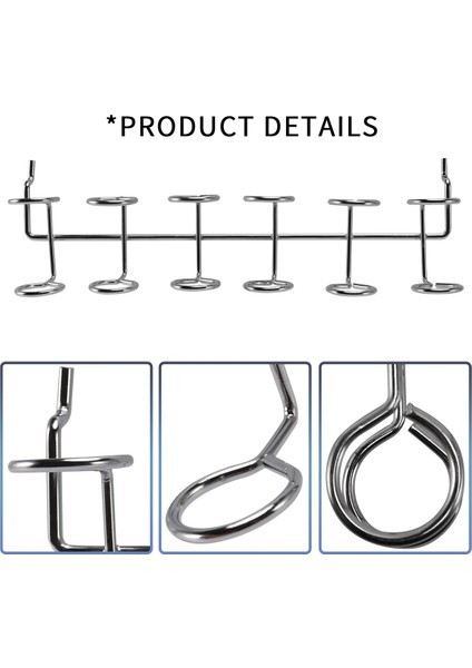 8 Adet Tornavida Tutucu Pegboard Çok Tool Tutucu Aksesuar Pegboard Aksesuarları Pegboard Için Çok Ring Alet Tutucu (Yurt Dışından) indirimleri