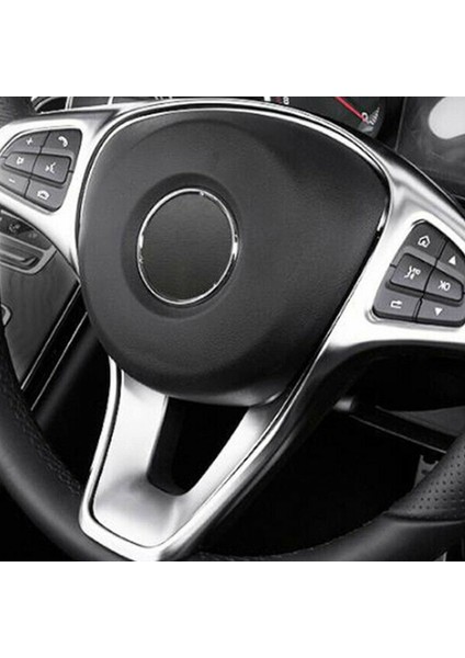 2x Araç Direksiyon Düğmesi Çerçeve Dekorasyon Kapağı Sikler Trim Mercedes Benz C Sınıfı W205 E Sınıf W213 Glc X253 (Yurt Dışından) indirimleri