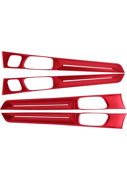 4pcs Iç Kapı Dekoratif Şeridi Kapağı Trim Dekoru Honda Civic Için 11TH 2022 2023 Kırmızı Iç Aksesuarlar (Yurt Dışından) fırsatları