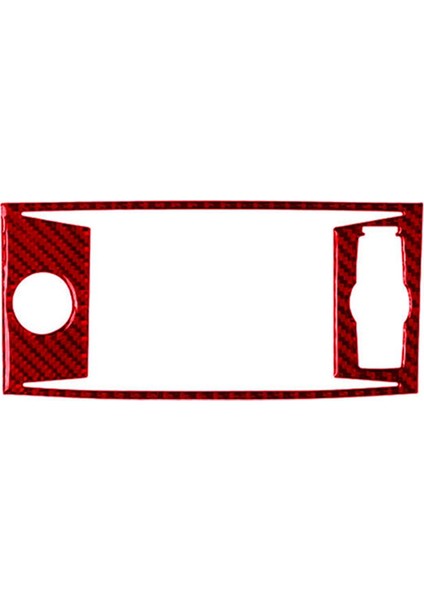 Honda Accord 2013-2017 Tip C Için Kırmızı Karbon Fiber Merkezi Konsol Paneli Kapak Trim (Yurt Dışından) fırsatları