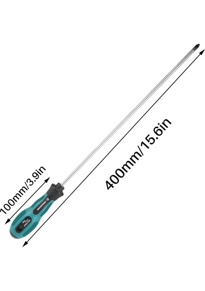 6 Paket 12 Inç Uzunluğunda Yuvalı ve Phillips Tornavida Düz Bıçak Tornavida Manyetik Tornavida Kauçuk Saplı Manyetik Tornavida (Yurt Dışından) fırsatları