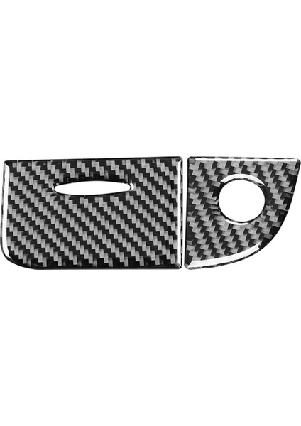 Mercedes Için Karbon Fiber Benz E-Serisi W211 2003-2009 Copilot Saklama Kutusu Kilit Kapağı Döşeme Iç Aksesuarlar (Yurt Dışından)