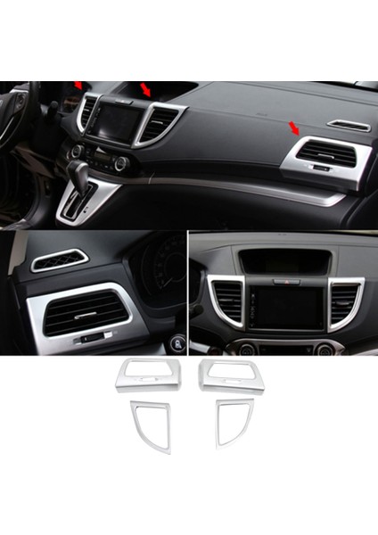 4pcs Abs Chrome Araba Ön Hava Çıkışı Honda Crv/cr-V 2012-2016 Için Klima Havalandırma Paneli Kapağı (Yurt Dışından) fiyatları