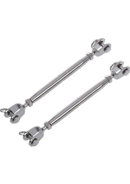 2x 304 Paslanmaz Çelik Desteği Vidası Kapalı Vücut Çene Çene Turnik (Yurt Dışından)