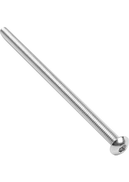 Paslanmaz Çelik Düğme Baş Vidası, Altı Soket Cıvataları Tip: M4 / 4mm Cıvata Boyutu: M4 x 75MM Paket Miktarı: 20 (Yurt Dışından) fiyatları