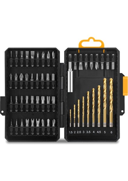 54PC Çok Fonksiyonlu Tornavida Seti Çok Fonksiyonlu Takım Seti Dıy ve Profesyonel Kullanım Için Uygundur. (Yurt Dışından)
