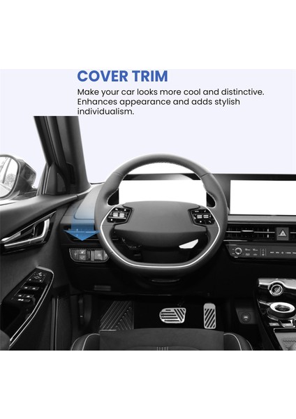 Araç Iç Karbon Fiber Kafa Işık Far Ayar Anahtarı Kapak Kapağı Kaplama Kıa Ev6 Gt Hattı 2021 2022 (Yurt Dışından) indirimleri