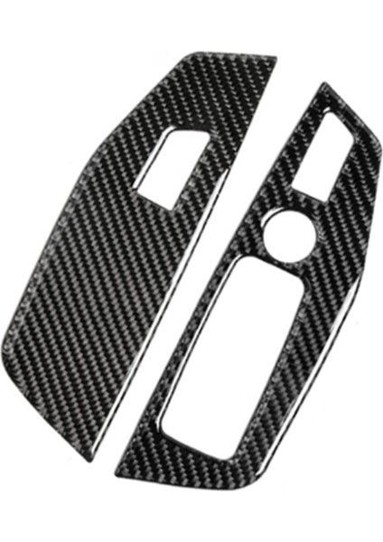 Araç Penceresi Anahtarı Asansör Düğmesi Çerçeve Paneli Karbon Fiber Döşeme Sticker Araç Iç Aksesuar Bmw X3 G01 X4 G02 Lhd (Yurt Dışından) fırsatları