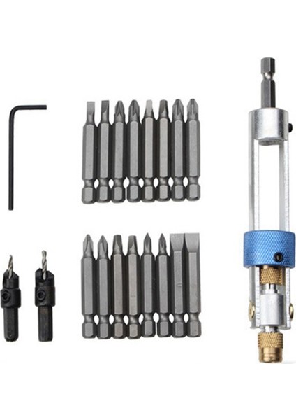 20 Parçalı Yüksek Hızlı Çelik Bit Batch Head Kombinasyon Seti Set Rüzgar Toplu Çift Amaçlı Tornavida (Yurt Dışından) fırsatları
