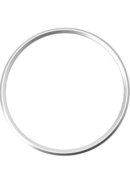 Gümüş Direksiyon Çarkı Halka Dekorasyon Trim Için -Porsche Cayenne Panamera Macan 911 (Yurt Dışından)