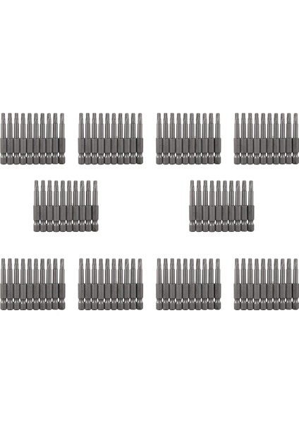 6.3mm Altıgen Şey 4mm T20 Manyetik Uç Torx Tornavida Bitleri 100 Pcs (Yurt Dışından)