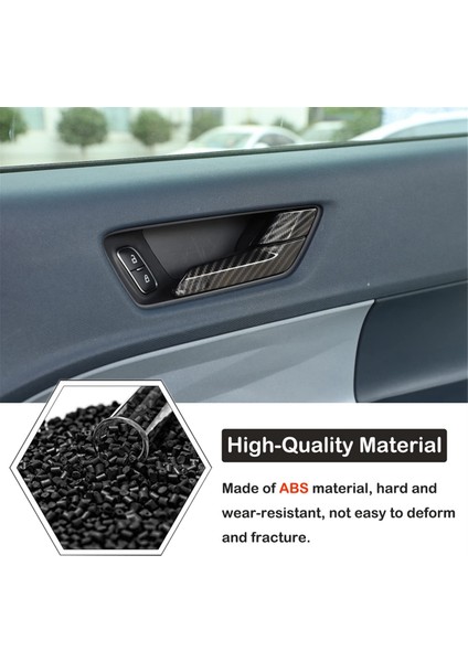 Ford Maverick 2022 2023 Ön Arka Kapı Kolu Kapak Aksesuarları Abs Karbon Fiber Için Araba Iç Kapı Kolu Çerçeve Döşeme (Yurt Dışından) indirimleri