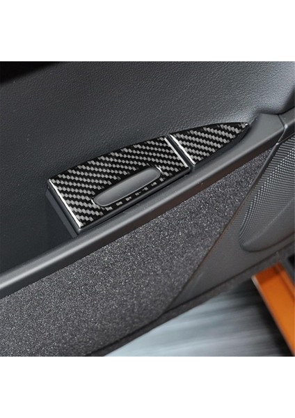 Porsche Cayenne 2003-2010 Karbon Fiber Araba Arka Kapı Kül Tablası Panel Kapağı Kaplama Döşeme Iç Aksesuarları (Yurt Dışından) fırsatları
