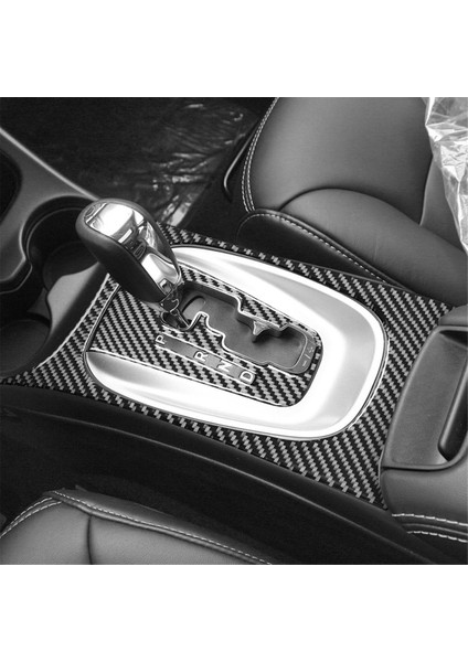 Dodge Yolculuğu Için Karbon Fiber 2011-2017 Merkez Konsol Dişli Değiştirme Çerçevesi Sticker Trim Iç Aksesuarlar (Yurt Dışından) indirimleri