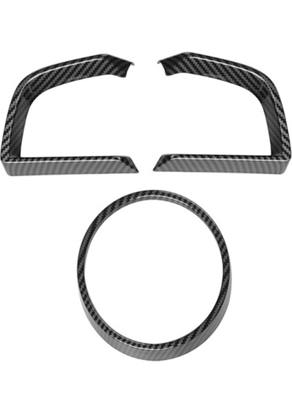 Mazda 3 Axela Için 15X 2014-2018 Karbon Fiber Gösterge Tablosu Iç Cihaz Çerçevesi Kapak Döşeme (Yurt Dışından) indirimleri