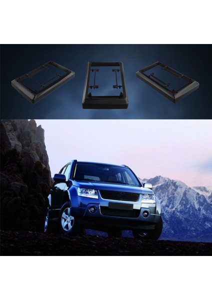 Suzuki Grand Vitara Için 9 Inç Araba Fasya Radyo Paneli 1998-2006 Dash Kit Yükleme Facia Konsolu Çerçeve Adaptör Plakası Döşeme (Yurt Dışından) indirimleri