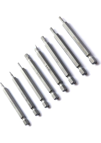 50PCS Ekstra Uzun Erişim Bit Seti 75MM Güvenlik Tornavida Bitleri Yıldız Altı Hex Square Secner Bit (Yurt Dışından) indirimleri