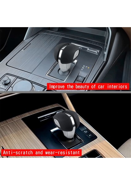 Araç Dişli Vites Kolu Düğmeleri Kapak Çıkartmaları Dişli Kaydırma Düğmesi Mazda Cx-60 CX60 2022 Otomobil Iç Aksesuarları (Yurt Dışından) fırsatları