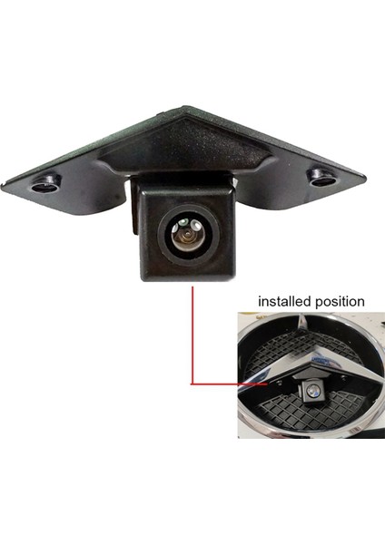 2x Geniş Açılı Ccd Hd Araba Ön Logo Mark Kamera Mercedes Benz Vito Viano A B C E G Gl Slk Glk Sl R Gla (Yurt Dışından) fırsatları