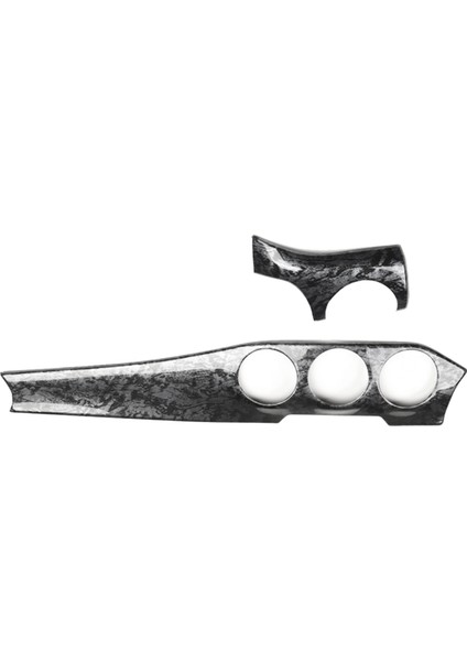 2pcs Gösterge Tablosu Merkez Konsolu Koşul Outal Panel Trim Şeridi Mercedes Benz W176 Gla X156 Cla C117 2013-2019 B (Yurt Dışından) fırsatları