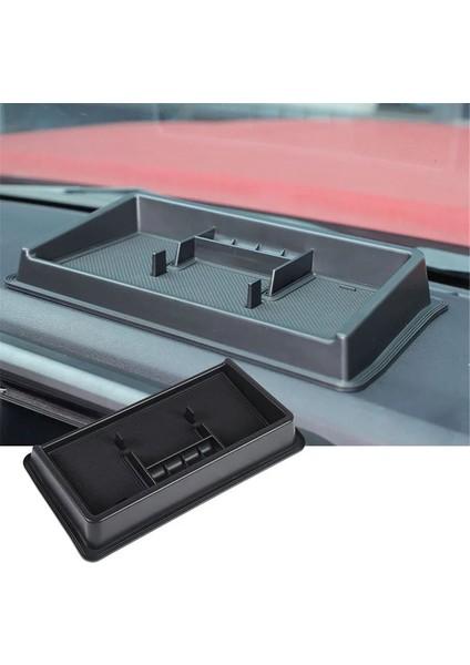 Toyota Tacoma Için 2016-2022 Merkezi Kontrol Gösterge Tablosu Saklama Kutusu Telefon Tutucu Tepsi Organizatör Araç Aksesuarları (Yurt Dışından) fiyatları