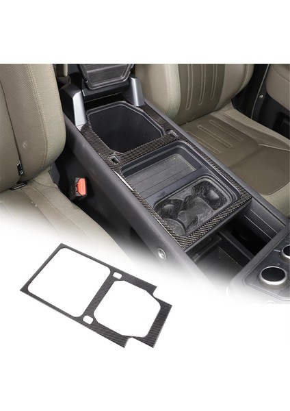 Land Rover Defender Için Karbon Fiber 90 110 130 2020-2024 Merkez Konsol Depolama Paneli Kapak Döşeme Iç Aksesuarlar (Yurt Dışından) fiyatları