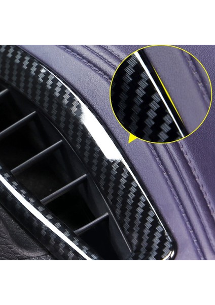 Toyota C-Hr Chr 2016-2020 Aksesuarlar, Karbon Lhd Için Araba Klima Havalandırma Kapağı Kapak Süslemesi Dekor Çerçevesi (Yurt Dışından) fırsatları