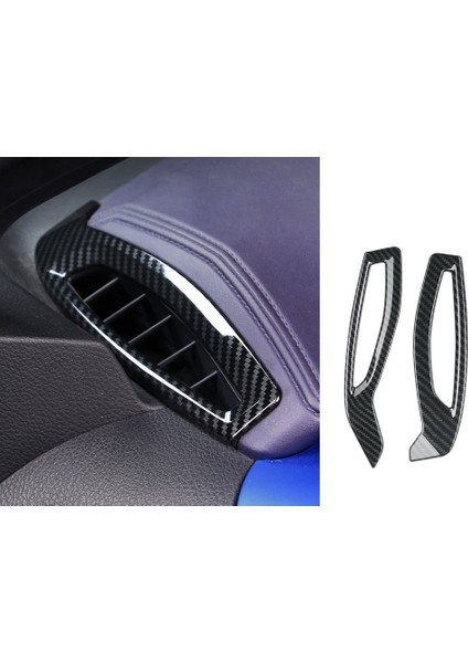Toyota C-Hr Chr 2016-2020 Aksesuarlar, Karbon Lhd Için Araba Klima Havalandırma Kapağı Kapak Süslemesi Dekor Çerçevesi (Yurt Dışından) indirimleri