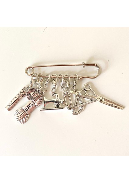 Metal Dikiş ve Hobi Figürlü Broş Set '' B '' fiyatları
